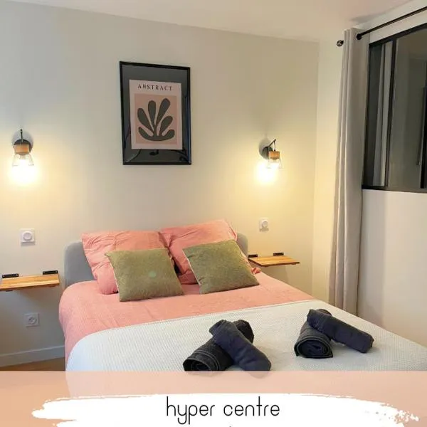 Le lynx boréal, centre historique avec jardin, hotel in Lons-le-Saunier