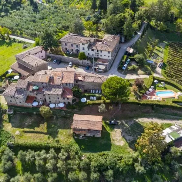 FATTORIA L'OTTAVO l'8, hotel Lucolena in Chiantiban