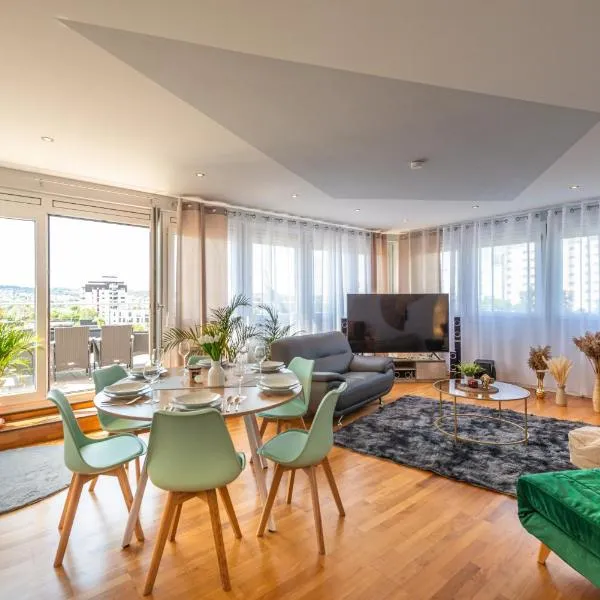 GREAT PLACE Top Penthouse Stuttgart Airport & Messe, hotel in Filderstadt