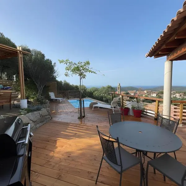 Guetali du Rocher, hôtel à Monacia-dʼAullène
