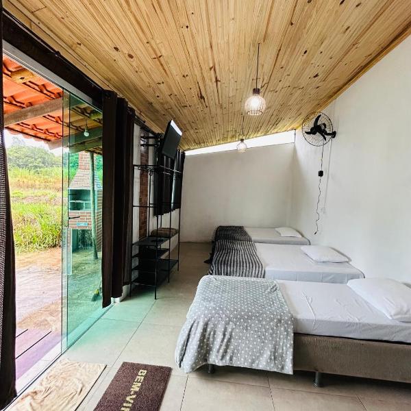 Hospedaria Paraíso das Águas Suíte independente com cozinha completa