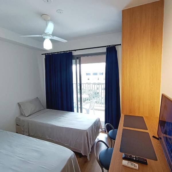 Studio Metrô Paraíso ou Ana Rosa com Piscina, Academia e Cowork até 3 pessoas com Maleiro e Sala de Espera - Foto 2