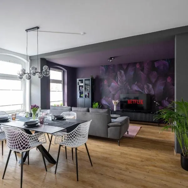 Farb-Reich - Sauna, Netflix, Nespresso, Zentral, hotel v destinaci Chemnitz