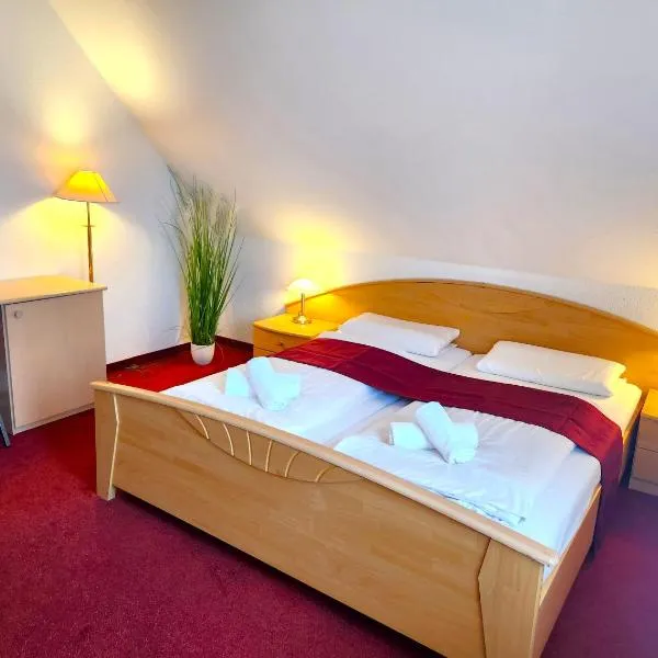 Pension Blümchen am Kiesgrube, hotel v Drážďanech