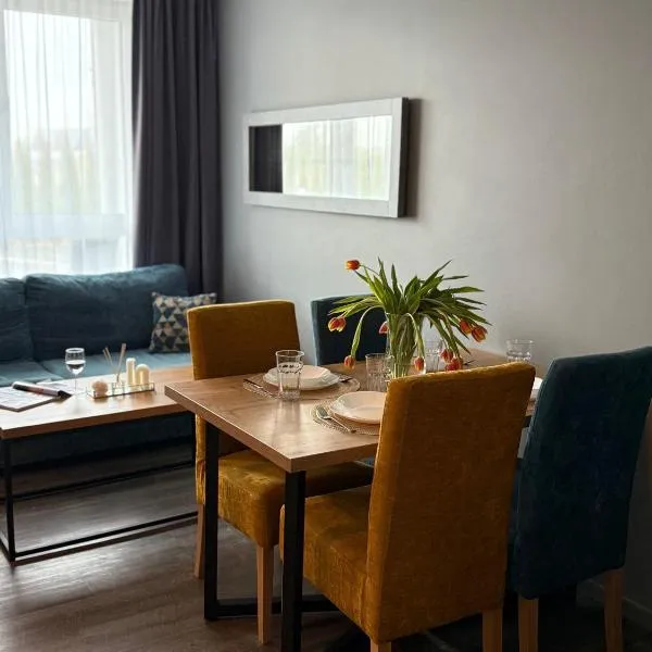 Seaside Apartament - podgrzewany basen, darmowy parking, hotel in Rewal