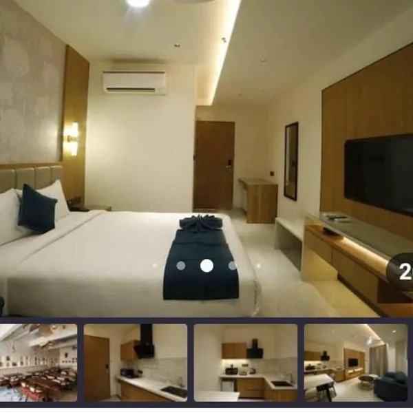 Blossoms Room Hotel Taar Tangerine- Gachibowli, hotel v destinaci Kondapur