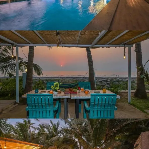 En Ocean Infinity Pool Villa Overlooking Sea ,Beach Touch, hotel v destinaci Alibag
