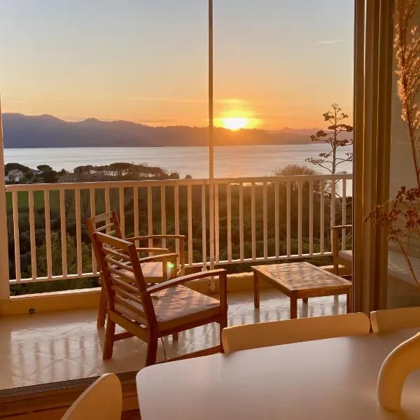 Vue mer magique Grande terrasse, hotelli kohteessa Patrimonio