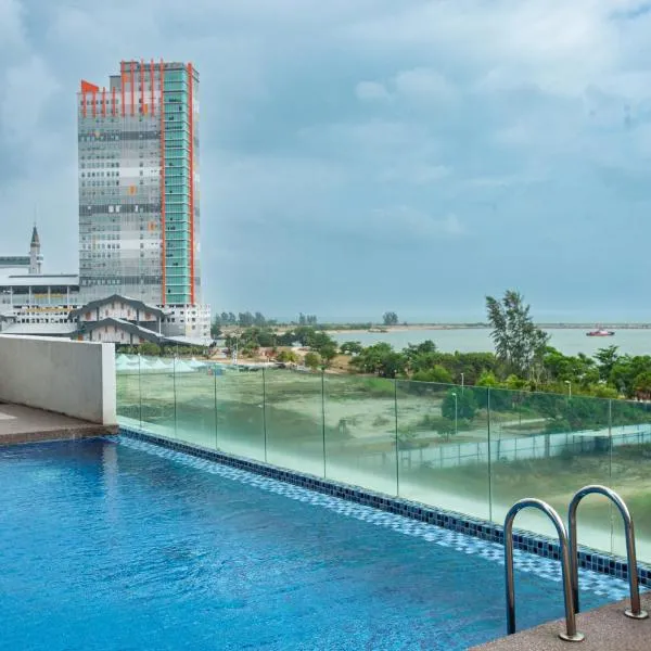 Infinity sea view pool Beach View 3Rooms 2Parkings, ξενοδοχείο σε Kuala Terengganu