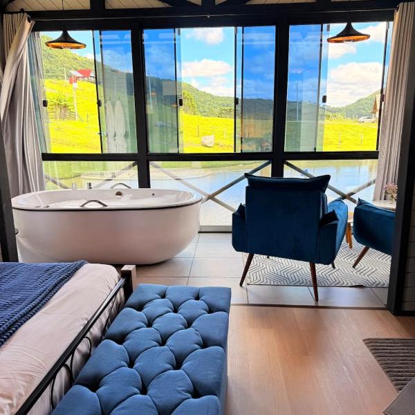 Cabana Harmony | Jacuzzi I Vista pro Lago - Foto 4
