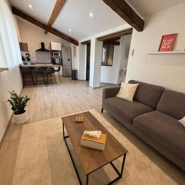 Le ST PIERRE, joli T2 entièrement rénové en plein coeur du centre ville, hotel in Mâcon