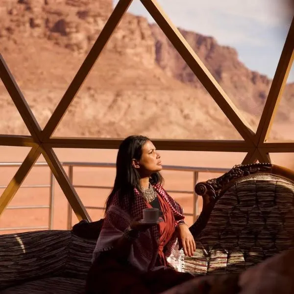Helen Rum Luxury Bubbles & Jeep Tours, hotel v destinaci Wadi Rum