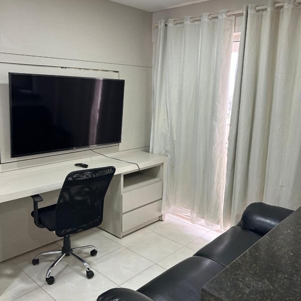 Flat completo com linda vista