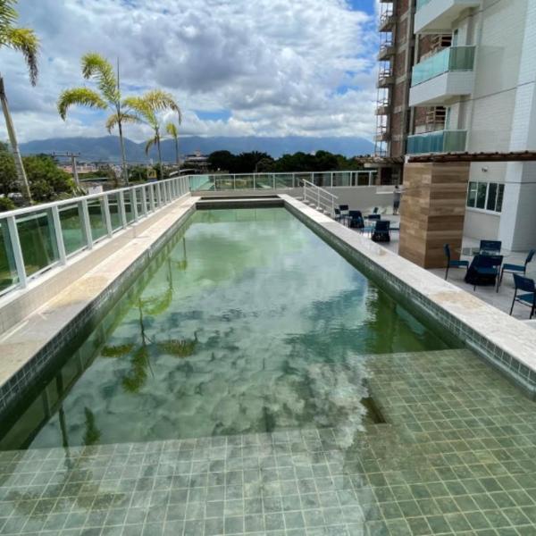 AP completo próx ao Shopping com piscina, garagem e ar - Foto 4