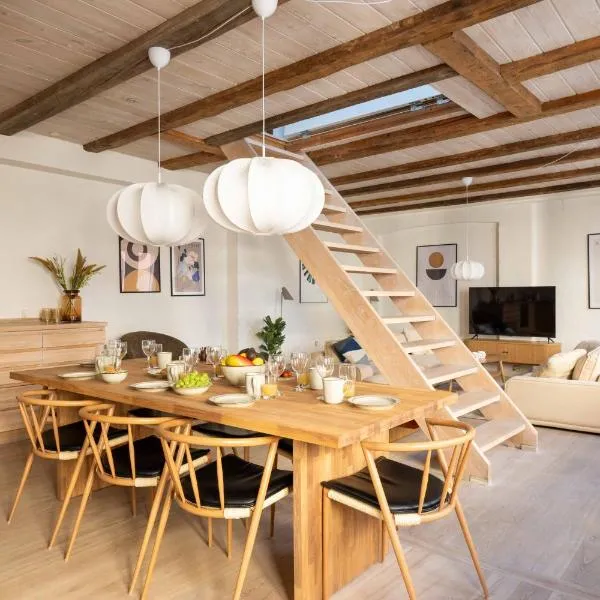 Stylish Duplex Apartment in Copenhagen N,位于哥本哈根的酒店