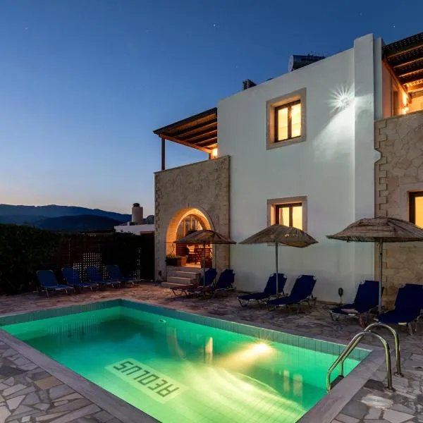 Crete Essence Villas - Lagkada, hotel Makríjaloszban