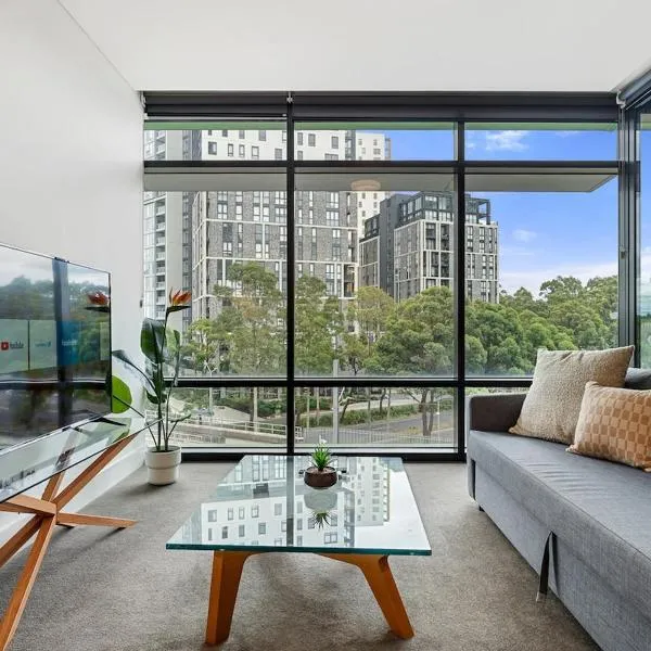 47OP Elegant Parkview Abnb-Style 2BR Retreat with Free Parking – hotel w mieście Sydney