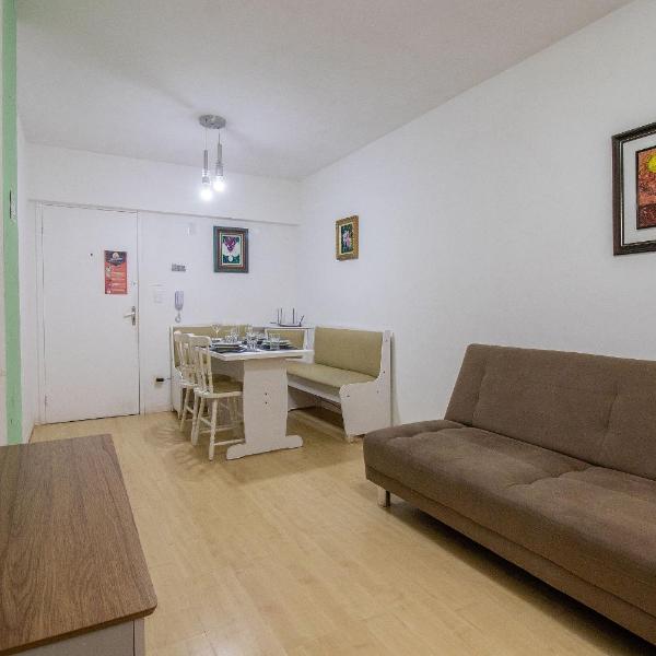 ACC43B - 1 Dorm Climatizado, Quadra Mar, Garagem