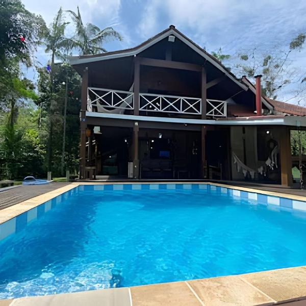 Linda Casa na Praia de Cambury - SP (4)