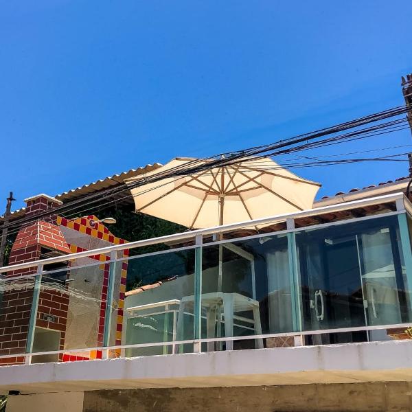 Apartamento 2 minutos a pé da praia de Geribá totalmente climatizado