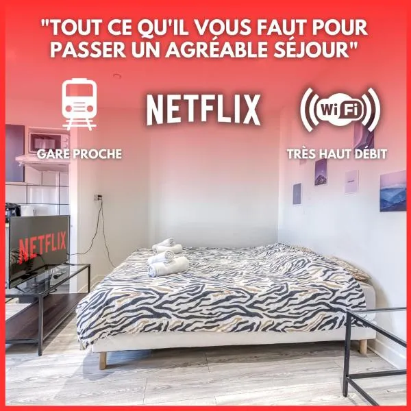 Studio Le Rayon NEUF & Cosy - Gare Parilly, hotel di Vénissieux