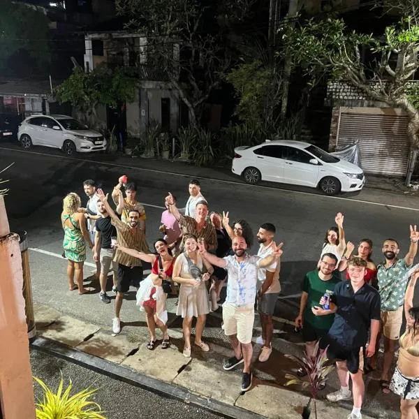 Hummus Hostel Hikkaduwa, hotel v Hikkaduwě