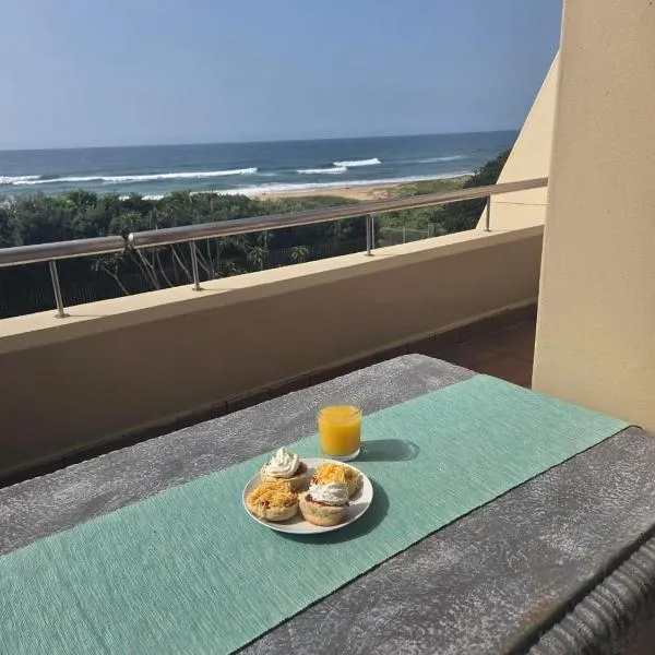 Ocean View Family Apartment - L'Escalier 208 a ABR3 Haven, hotelli kohteessa Amanzimtoti