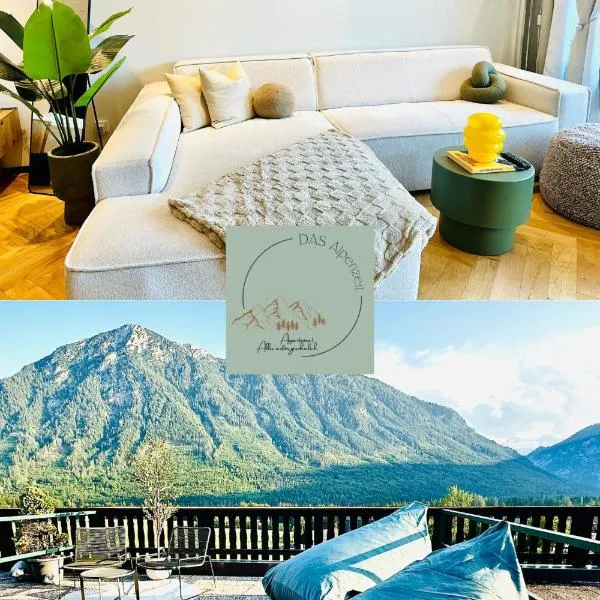 Das Alpenzeit Appartement mit Just Private Terrasse, hotel v destinaci Bad Aussee