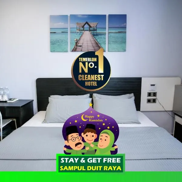 Merrinton Hotel Temerloh、テメルローのホテル
