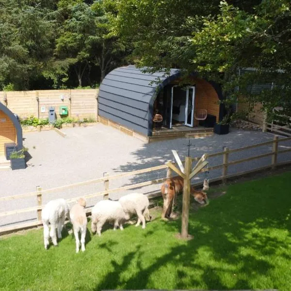 little peru luxury pods and alpaca farm, hotel v destinaci Crosshill