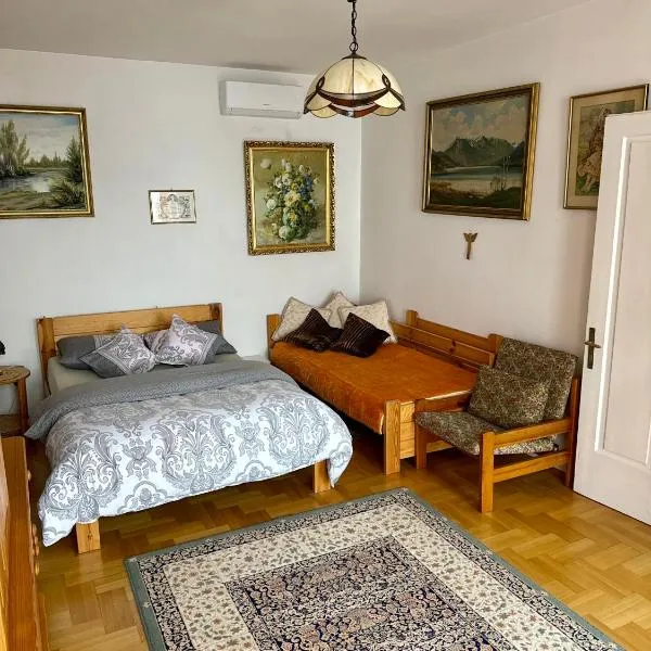 Perfect Remote-Workplace in Sunny Apartment, hotel in Myślenice