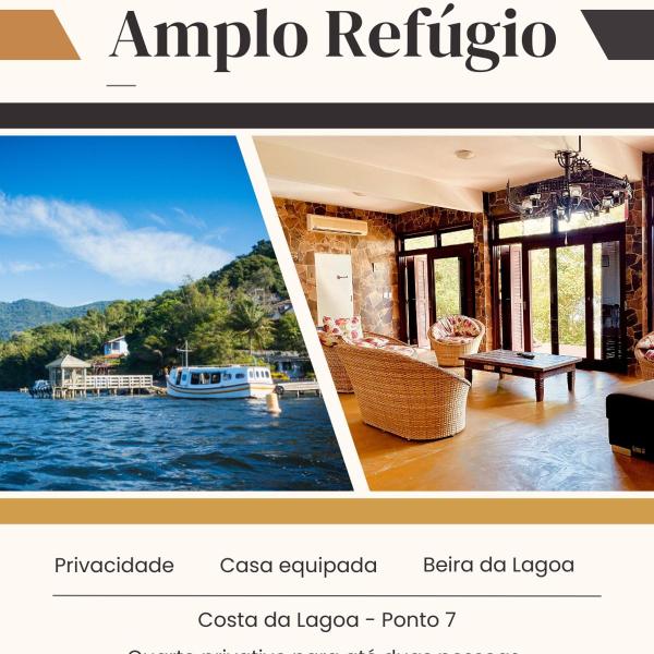 Amplo Refúgio - Diárias e Guest House - Beira da Lagoa - Foto 3