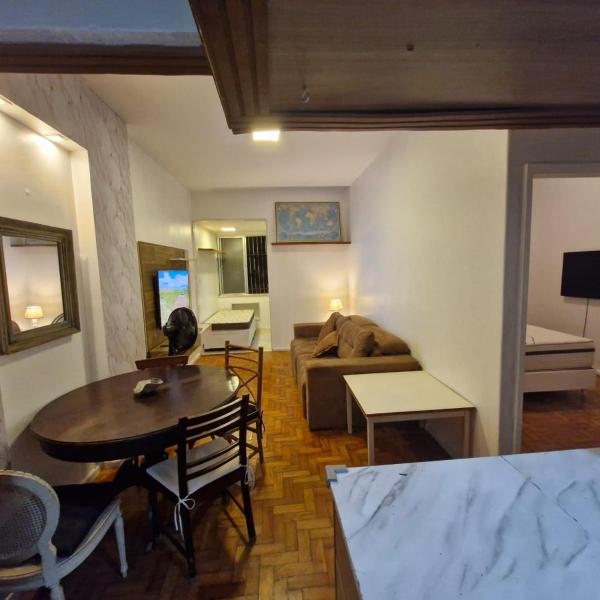 ipanema general osório, 70m2, 2 Quartos com camas queen, 2 Banheiros, cozinha americana, Ar Condicionado, Moderno, Silencioso, Internet 700mbps, TV Smart, portaria 24h e do lado da Praia Ipanema e Metro - Foto 5