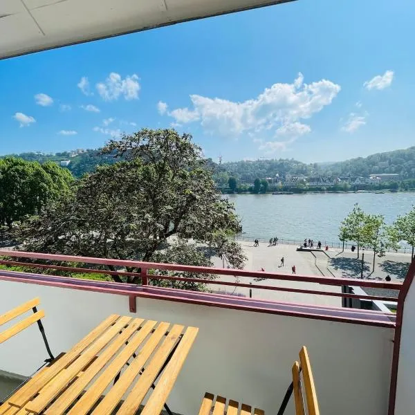 Apartment am Deutschen Eck, hotel in Koblenz
