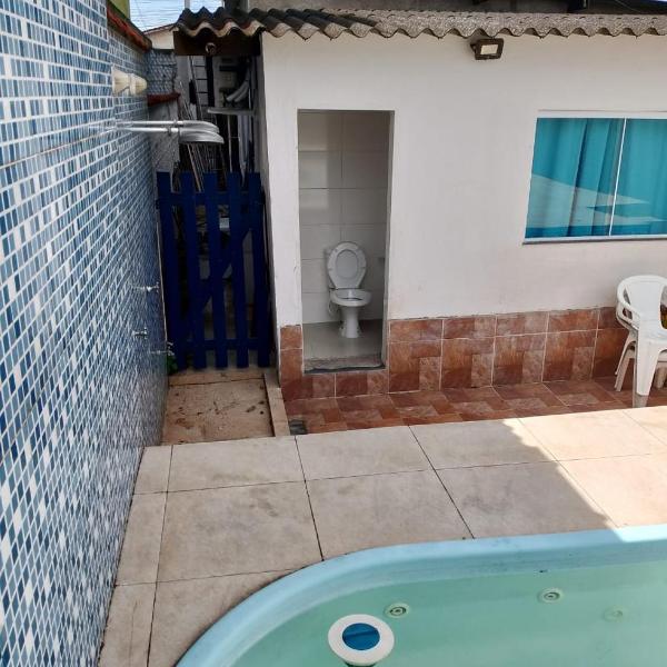 Casa de temporada com piscina