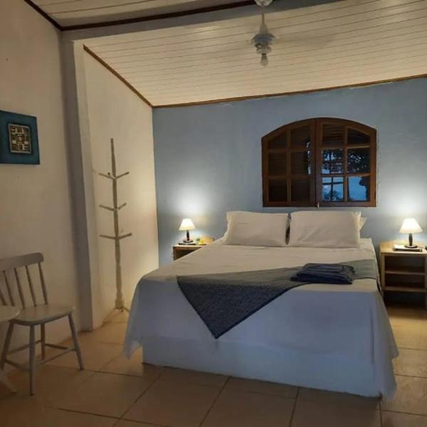 Linda Casa aconchegante com 3 quartos, vista incrível e privacidade na Praia da Aripeba-Ilha Grande-acomoda 6 pessoas - Foto 2