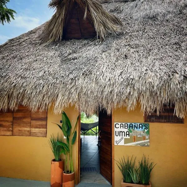 Cabañas Uma 1, hótel í San Agustinillo