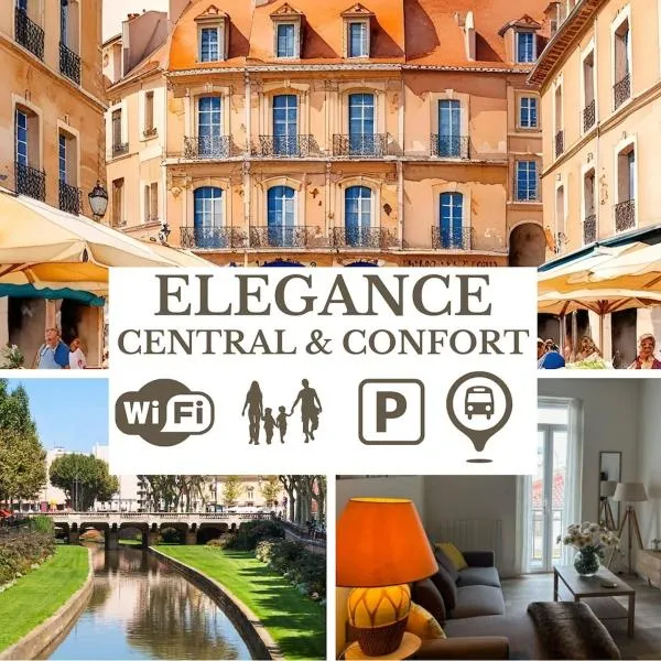 ELEGANCE Castillet - Plein Centre Proche Gare Bus et Transports - IDEAL COUPLE ou PRO - Moderne et Confort - OFFRE SPECIALE, hotel v destinaci Perpignan