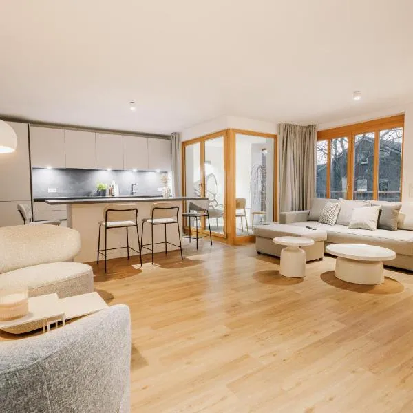 88 QM - Exklusiv & Top angebunden - Werse Loft by youpartments, отель в Мюнстере