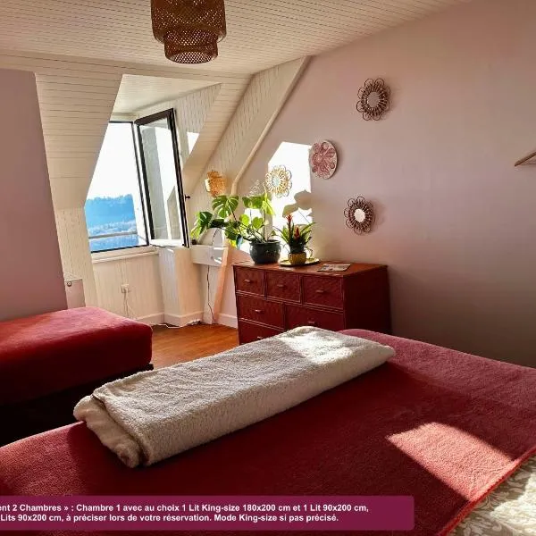 Le Chant des Sources, Gîtes et Chambres d'hôtes avec Vue à Gimel-les-Cascades, hotel v destinaci Gimel