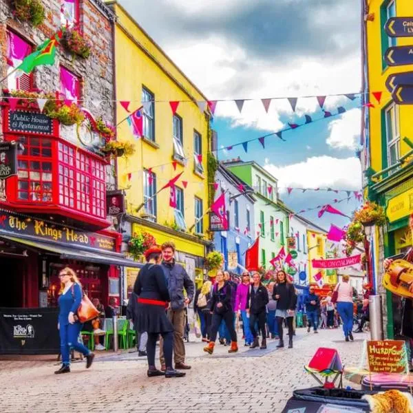 1 Minute to Everywhere! Galway City Centre, hotel v destinaci Galway