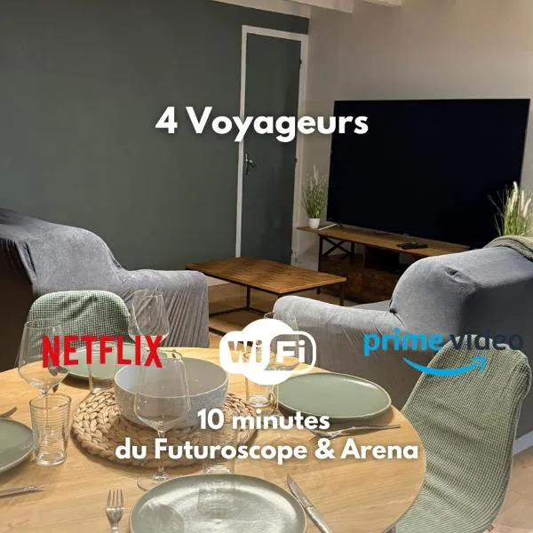 10 minutes from Futuroscope, hotel in Migné-Auxances