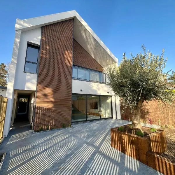 Villa Stella-plage proche Le Touquet pour 8 personnes, hôtel à Cucq