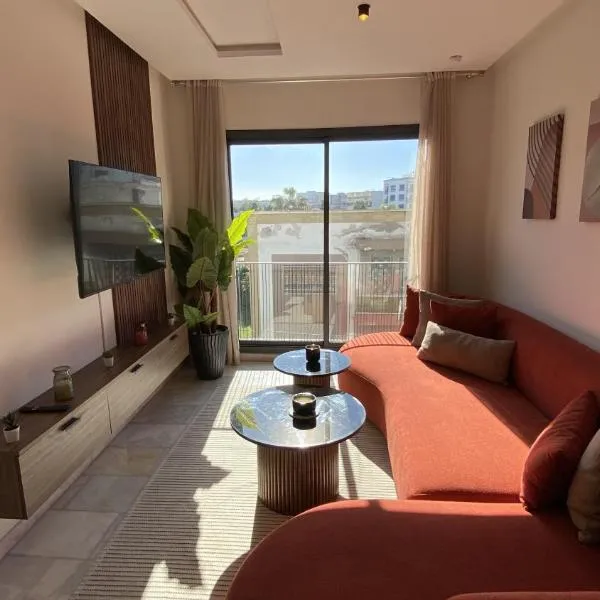 Modern & Fully equipped 1BDR Flats in Palmiers Central Casablanca with Terrace & Parking, hotel v destinaci Maarif