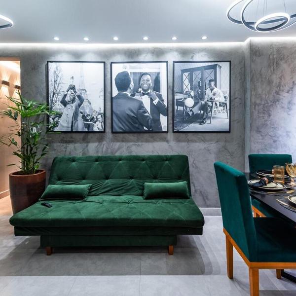 Apartamento temático Rei Pelé Vila Belmiro