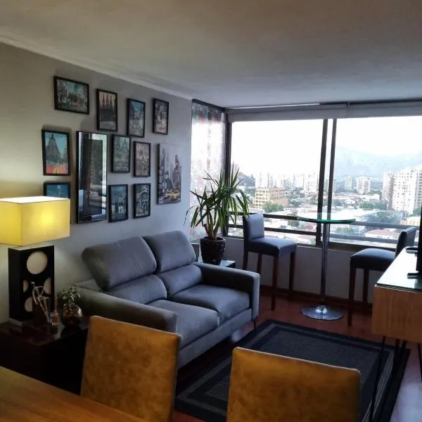 Santiago Central, Bellavista, and Bellas Artes, hotel in Santiago