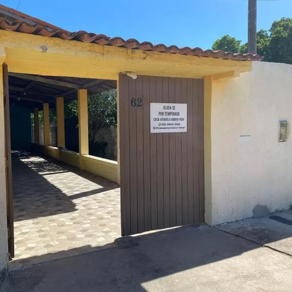 Casa Amarela Barra Mar, hotel in Barra de São Miguel