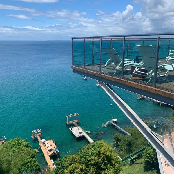 Loft 73 m2 à Salvador, ponton et plage privée