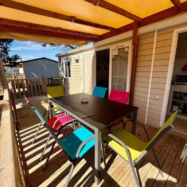 Mar Estang 4 étoiles Camping mobile home, hótel í Canet-en-Roussillon