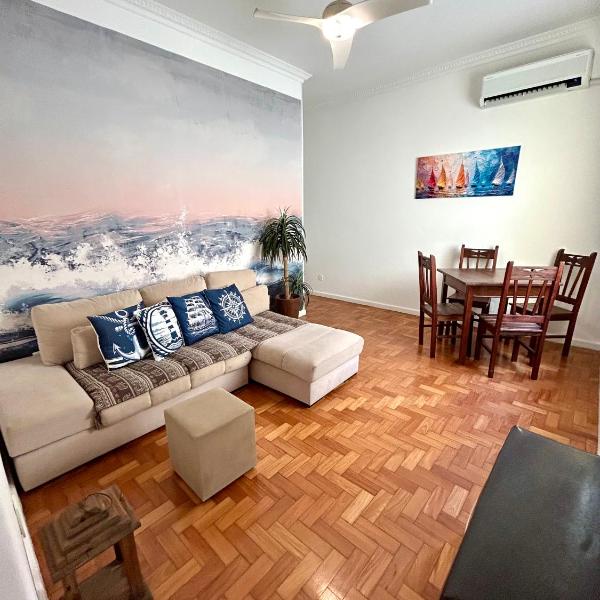 Apê Quase Pe Na Areia! Quarto e Sala ESTILOSO e PRIVATIVO, a 1 min da Praia de Copacabana - Foto 4